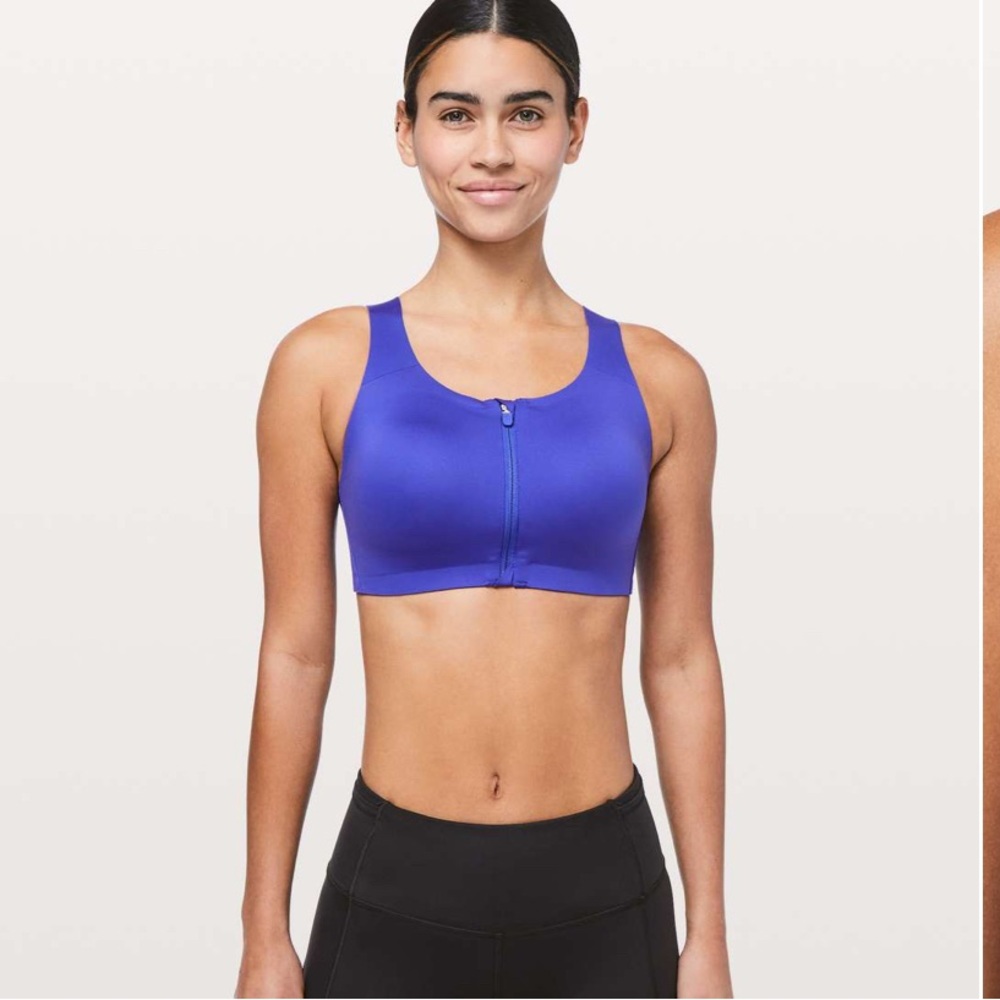 EUC Lululemon Enlite Front Zip in Lazurite 💙💜